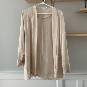 Roolee linen jacket - size medium